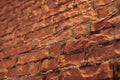 Loft red brick wall