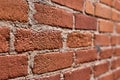 Loft red brick wall Royalty Free Stock Photo