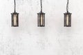 Loft style pendant lamps