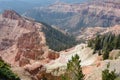 Lofty Overlook At Cedar Breaks National Monument Royalty Free Stock Photo
