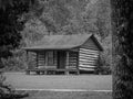 Log Cabin Abraham Lincoln Royalty Free Stock Photo