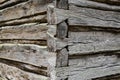 Log Cabin Corner Detail Royalty Free Stock Photo