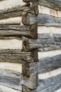 Log Cabin Corner Detail Royalty Free Stock Photo