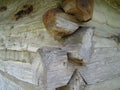 Log Cabin Corner Joint Royalty Free Stock Photo