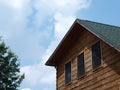 Log Cabin Roofline