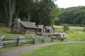 Log Cabin Village Royalty Free Stock Photo