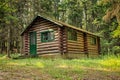 Log Cabin in the Woods Royalty Free Stock Photo