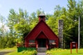 Log Church - 2 Royalty Free Stock Photo