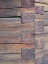 Log house detail Royalty Free Stock Photo