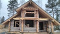 Log house