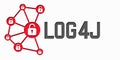 Log4J illustration concept. Log4Shell security vulnerability. Data center network infection concept