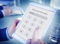 Log in Secured Access Verify Identity Password Concept