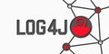 Log4Shell cyber attack concept. Log4J security vulnerability.The code is red, a computer virus infection through the network