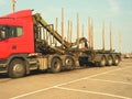 Log Transporter Royalty Free Stock Photo
