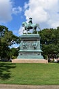 Logan Circle Park in Washington DC Royalty Free Stock Photo