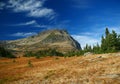 Logan pass,Bearhat Mountain Royalty Free Stock Photo