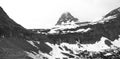 Logan pass in monochrome Royalty Free Stock Photo