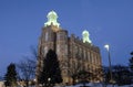 Logan Utah Temple of the Mormon Church Royalty Free Stock Photo