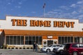 Logansport - Circa October 2016: Home Depot Location. Home Depot is the Largest Home Improvement Retailer in the US IV Royalty Free Stock Photo