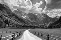 Majestic spring alpine scenery near Logar valley (Logarska dolina), Kamnik Savinja Alps, Slovenia, Europe Royalty Free Stock Photo