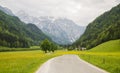 Logarska dolina/ Logar valley, Slovenia Royalty Free Stock Photo