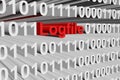 Logfile Royalty Free Stock Photo