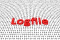 Logfile Royalty Free Stock Photo