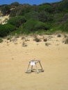 Gerakas nesting beach at Zakynthos/Zante island. Greece Royalty Free Stock Photo