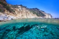 Loggerhead at zakynthos Royalty Free Stock Photo
