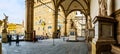 Loggia dei Lanzi in Florence, Italy Royalty Free Stock Photo