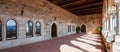 Loggia of the Gothic Palatial Residence (Pacos Novos) of the Leiria Caste.