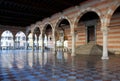 The loggia of Lionello, Loggia del Lionello. Udine main square, Italy Royalty Free Stock Photo