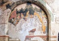 Loggia of Romulus and Remus in the Trinci Palace in Foligno, Frescoes by Gentile da Fabriano