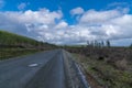 Logging Road On Mountain Royalty Free Stock Photo