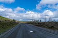 Logging Road On Mountain Royalty Free Stock Photo