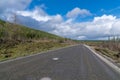 Logging Road On Mountain Royalty Free Stock Photo