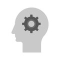 Logic icon vector image.
