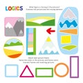 Logic Kid Combine Picture Game Printable Template