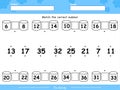 Fun Counting and matching game of numbers part three