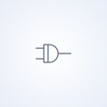 Logic nand, nor, vector best gray line symbol