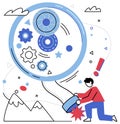 Logical analysis. Minds are architects, designing blueprint success with precision tools logical analysis