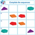 Logical task.Complete the sequences