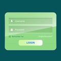 login forms page and Sign In forms Professional web elements.