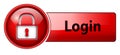 Login icon button.