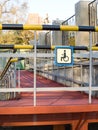 Login with wheelchair accessible