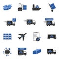 Logistic icons