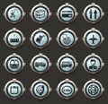 Logistic icons set