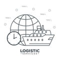 Logistic services with sphere planet