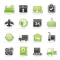 Logistic and Shipping icons