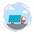 Logistics, delivery, transportation concept Royalty Free Stock Photo